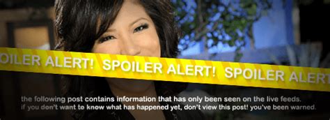 big brother spoiler alert|More.